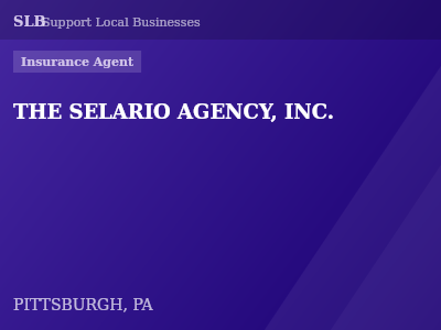 THE SELARIO AGENCY, INC. — Insurance Agent in PITTSBURGH, PA