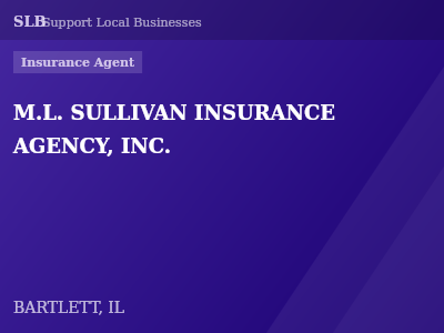 M.L. SULLIVAN INSURANCE AGENCY, INC. — Insurance Agent in BARTLETT, IL