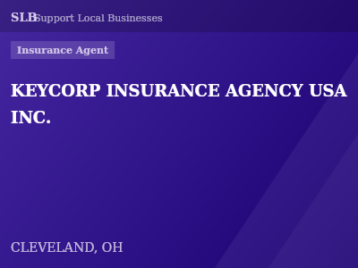 KEYCORP INSURANCE AGENCY USA INC. — Insurance Agent in CLEVELAND, OH