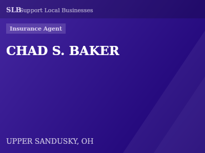 CHAD S. BAKER — Insurance Agent in UPPER SANDUSKY, OH