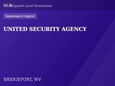 UNITED SECURITY AGENCY — Insurance Agent in BRIDGEPORT, WV