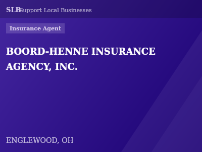 BOORD-HENNE INSURANCE AGENCY, INC. — Insurance Agent in ENGLEWOOD, OH