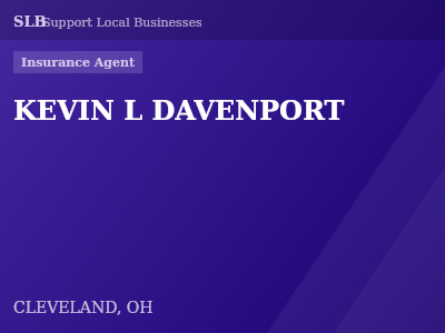 KEVIN L DAVENPORT — Insurance Agent in CLEVELAND, OH