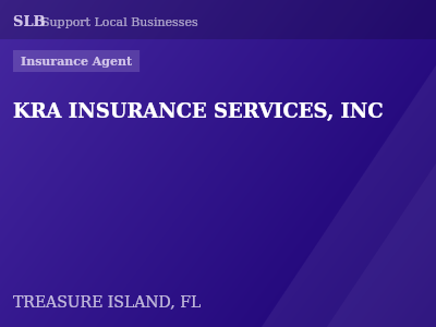 KRA INSURANCE SERVICES, INC — Insurance Agent in TREASURE ISLAND, FL