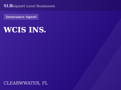 WCIS INS. — Insurance Agent in CLEARWWATER, FL