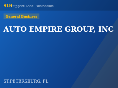 AUTO EMPIRE GROUP, INC — General Business in ST.PETERSBURG, FL