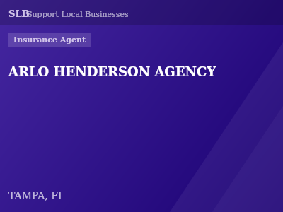 ARLO HENDERSON AGENCY — Insurance Agent in TAMPA, FL