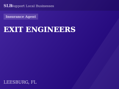 EXIT ENGINEERS — Insurance Agent in LEESBURG, FL