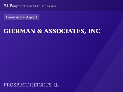GIERMAN & ASSOCIATES, INC — Insurance Agent in PROSPECT HEIGHTS, IL