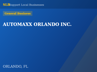 AUTOMAXX ORLANDO INC. — General Business in ORLANDO, FL