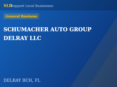 SCHUMACHER AUTO GROUP DELRAY LLC — General Business in DELRAY BCH, FL
