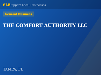 THE COMFORT AUTHORITY LLC — General Business in TAMPA, FL