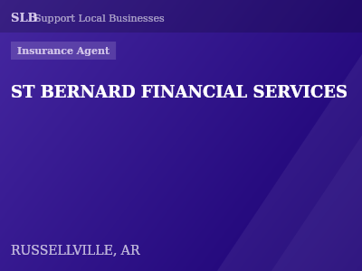 ST BERNARD FINANCIAL SERVICES — Insurance Agent in RUSSELLVILLE, AR