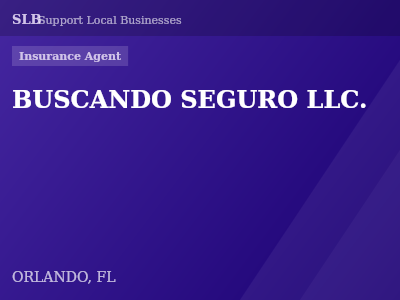 BUSCANDO SEGURO LLC. — Insurance Agent in ORLANDO, FL