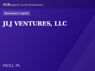 JLJ VENTURES, LLC — Insurance Agent in PAOLI, PA