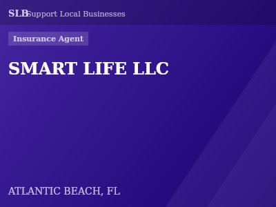 SMART LIFE LLC — Insurance Agent in ATLANTIC BEACH, FL