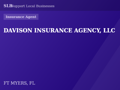 DAVISON INSURANCE AGENCY, LLC — Insurance Agent in FT MYERS, FL