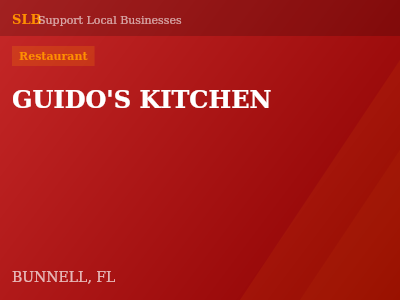 GUIDO'S KITCHEN — Restaurant in BUNNELL, FL