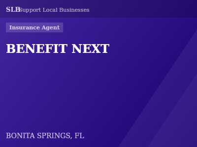 BENEFIT NEXT — Insurance Agent in BONITA SPRINGS, FL