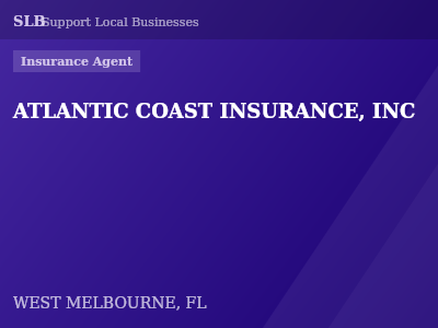 ATLANTIC COAST INSURANCE, INC — Insurance Agent in WEST MELBOURNE, FL
