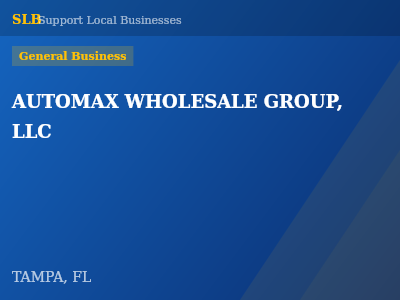 AUTOMAX WHOLESALE GROUP, LLC — General Business in TAMPA, FL
