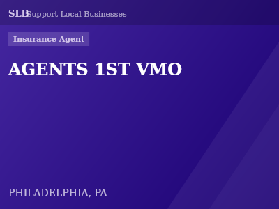AGENTS 1ST VMO — Insurance Agent in PHILADELPHIA, PA