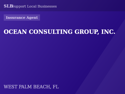 OCEAN CONSULTING GROUP, INC. — Insurance Agent in WEST PALM BEACH, FL