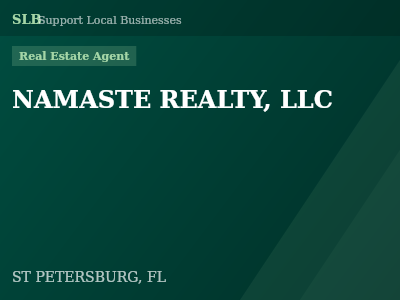 NAMASTE REALTY, LLC — Real Estate Agent in ST PETERSBURG, FL