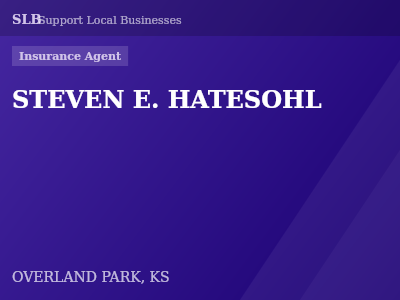 STEVEN E. HATESOHL — Insurance Agent in OVERLAND PARK, KS