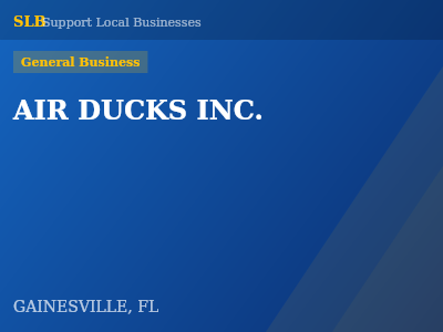 AIR DUCKS INC. — General Business in GAINESVILLE, FL