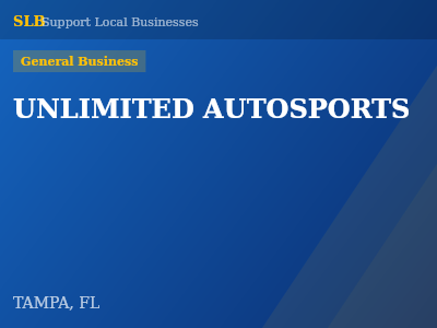 UNLIMITED AUTOSPORTS — General Business in TAMPA, FL