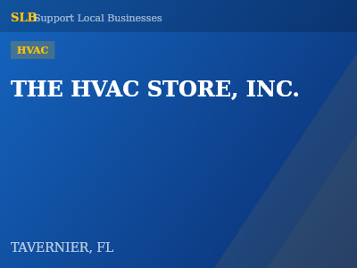 THE HVAC STORE, INC. — HVAC in TAVERNIER, FL