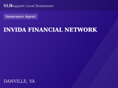 INVIDA FINANCIAL NETWORK — Insurance Agent in DANVILLE, VA