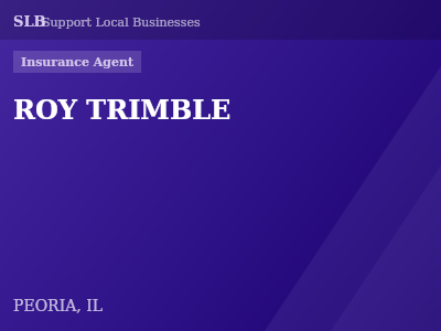 ROY TRIMBLE — Insurance Agent in PEORIA, IL