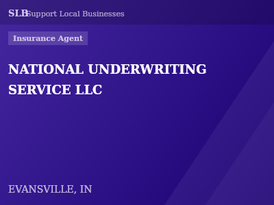 NATIONAL UNDERWRITING SERVICE LLC — Insurance Agent in EVANSVILLE, IN