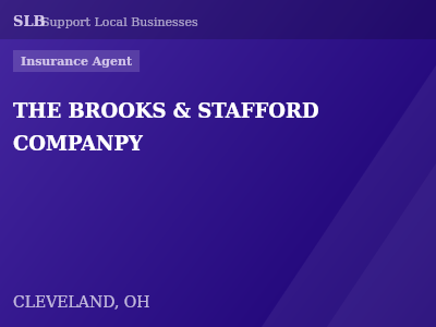 THE BROOKS & STAFFORD COMPANPY — Insurance Agent in CLEVELAND, OH