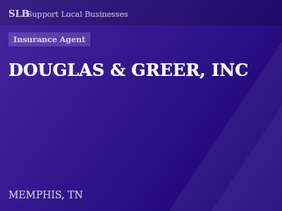 DOUGLAS & GREER, INC — Insurance Agent in MEMPHIS, TN