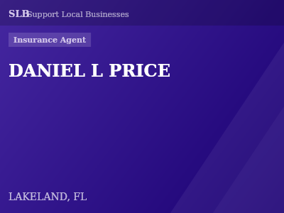 DANIEL L PRICE — Insurance Agent in LAKELAND, FL