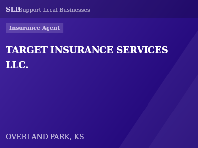 TARGET INSURANCE SERVICES LLC. — Insurance Agent in OVERLAND PARK, KS