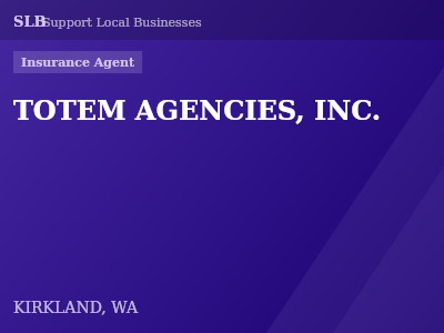 TOTEM AGENCIES, INC. — Insurance Agent in KIRKLAND, WA