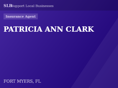 PATRICIA ANN CLARK — Insurance Agent in FORT MYERS, FL