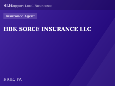 HBK SORCE INSURANCE LLC — Insurance Agent in ERIE, PA