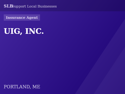 UIG, INC. — Insurance Agent in PORTLAND, ME