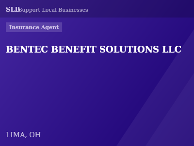 BENTEC BENEFIT SOLUTIONS LLC — Insurance Agent in LIMA, OH