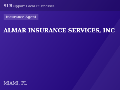 ALMAR INSURANCE SERVICES, INC — Insurance Agent in MIAMI, FL