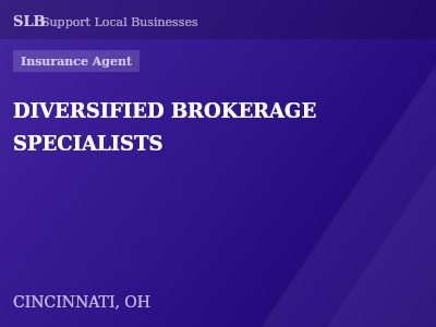DIVERSIFIED BROKERAGE SPECIALISTS — Insurance Agent in CINCINNATI, OH