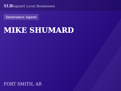 MIKE SHUMARD — Insurance Agent in FORT SMITH, AR