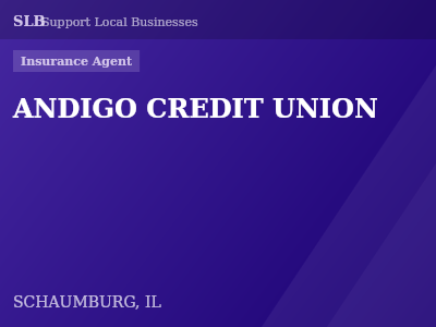 ANDIGO CREDIT UNION — Insurance Agent in SCHAUMBURG, IL