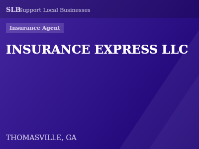 INSURANCE EXPRESS LLC — Insurance Agent in THOMASVILLE, GA
