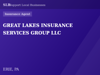 GREAT LAKES INSURANCE SERVICES GROUP LLC — Insurance Agent in ERIE, PA